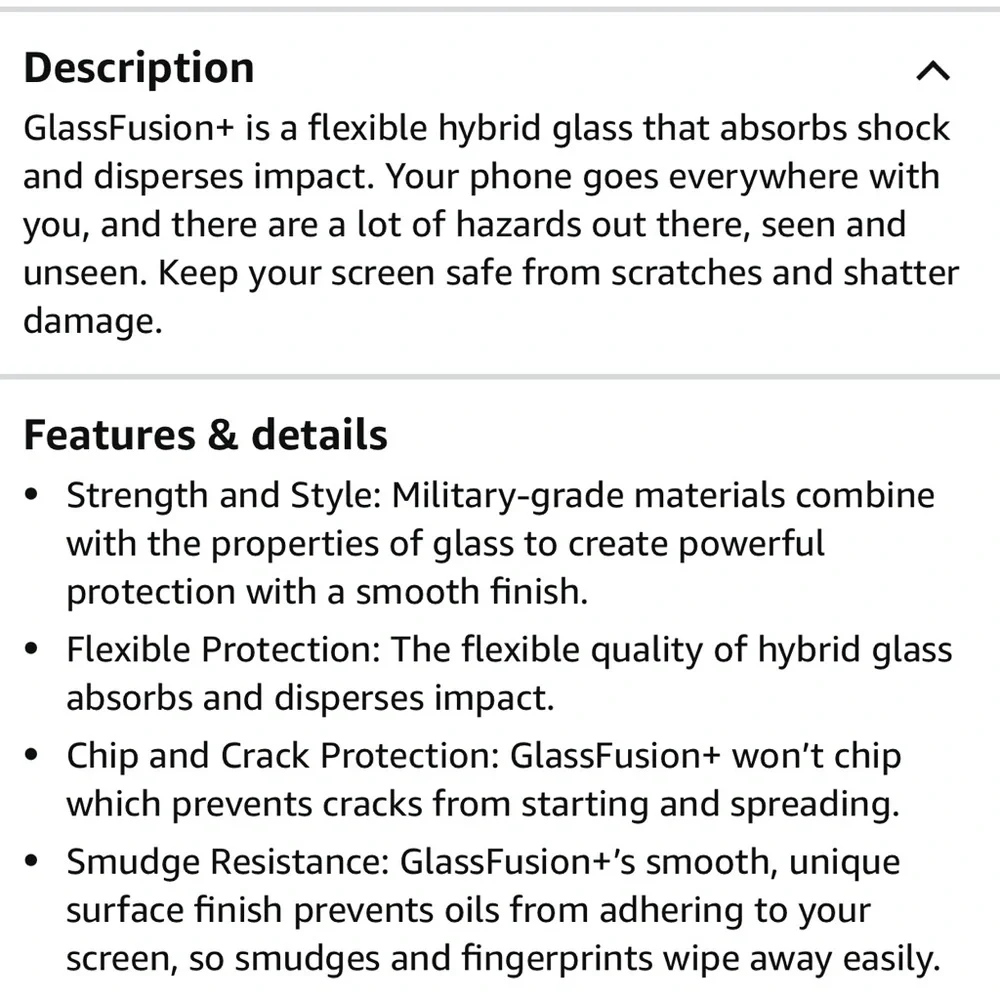 ZAGG Invisible Shield Glass Fusion+ Screen Protector Apple Watch Series6/SE/5/4